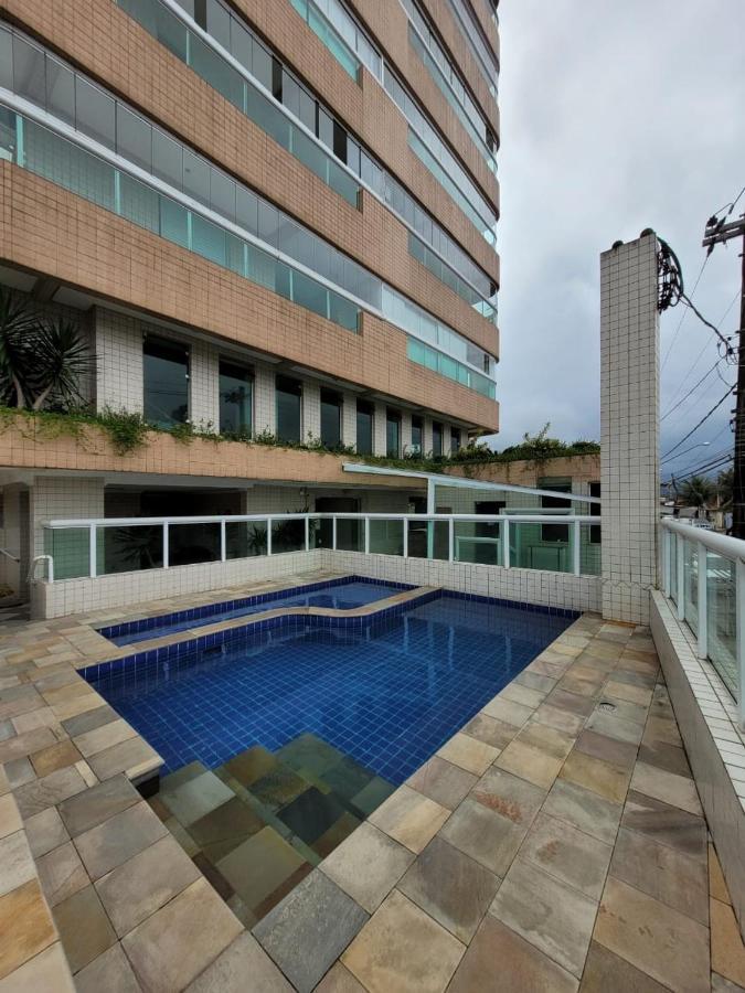 Apto Com Piscina E Churrasqueira Praia Grande (Santos) Exterior foto
