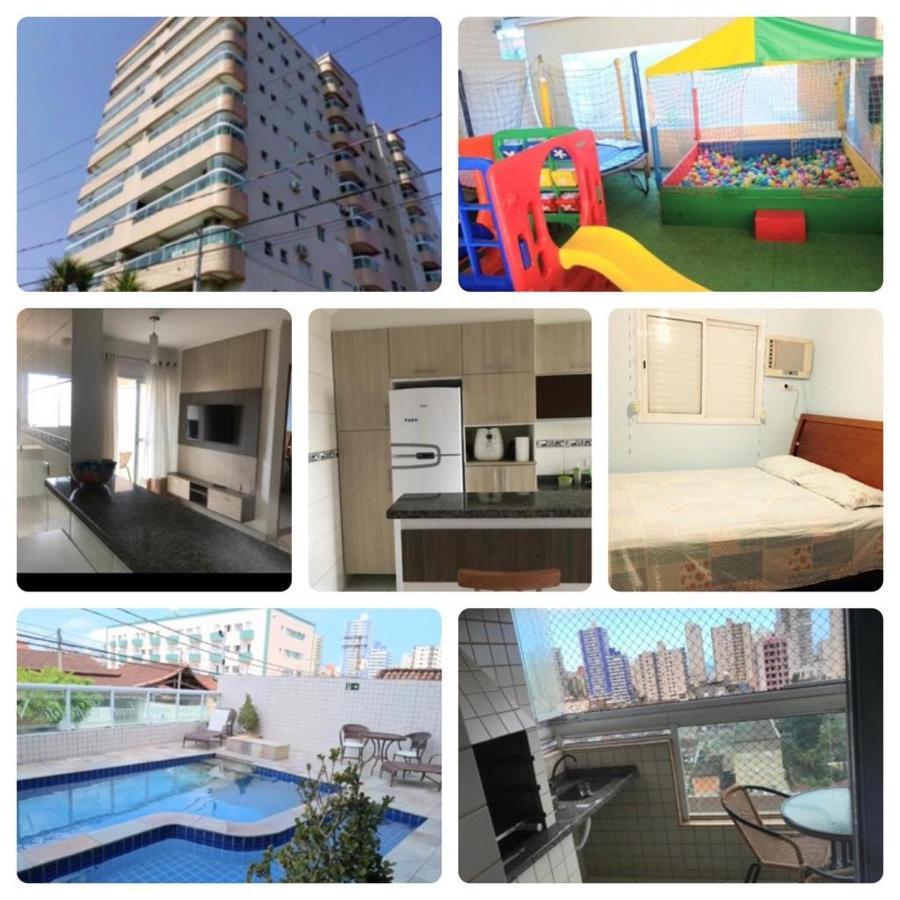 Apto Com Piscina E Churrasqueira Praia Grande (Santos) Exterior foto